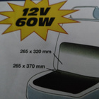 Istuinlämmitin 12V 60W 942-E12 King penkinlämmitin - pikkukuva 2