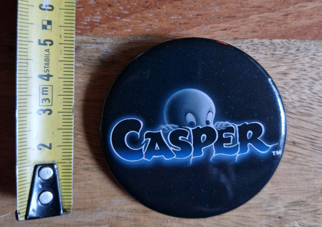 Casper elokuvan rintamerkki vuodelta 1995