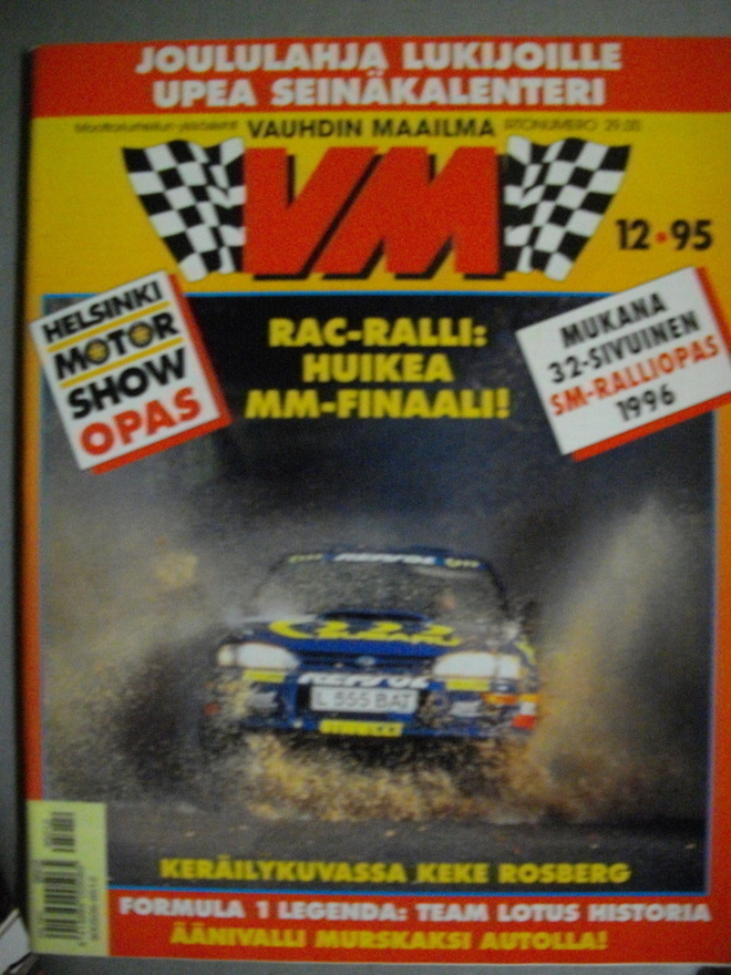 Vauhdin Maailma Nro 12/1995 (9.11)