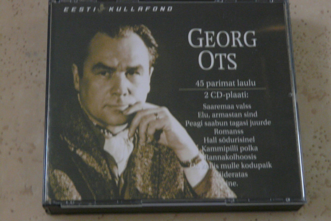 Georg Ots ?– 45 Parimat Laulu - siisti cd boxi