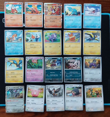 Pokemon kortit 20kpl (#127 Scarlet & Violet base set)