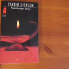 Carter Dickson:Pronssilampun kirous.SAPO 33. - pikkukuva 1