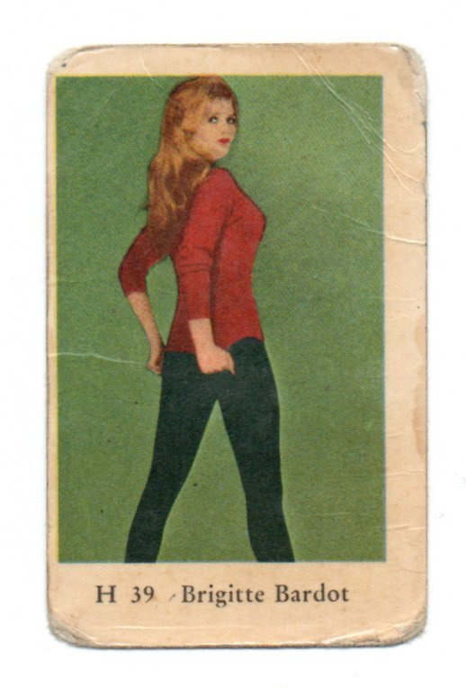 Purkkakuva H n:o 39 BRIGITTE BARDOT