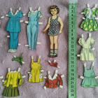 Paperinukke Betty 1940-50-luku - pikkukuva 1