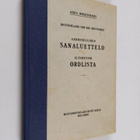 Axel Rosendahl : Aakkosellinen sanaluettelo lukukirjaan D... - pikkukuva 1