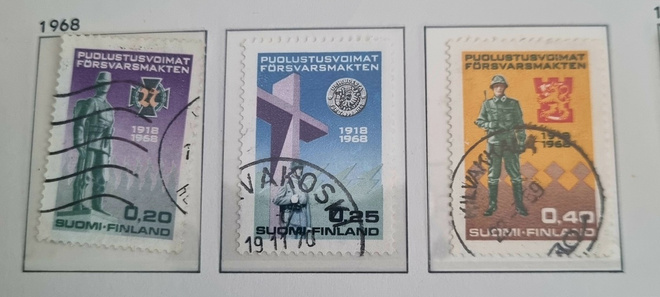 LaPe 644, 645, 646 - Puolustusvoimat 50 vuotta - o