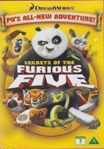 DVD: Secrets of the furious five (Kung Fu Panda)