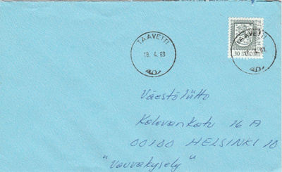 Postileima, TAAVETTI