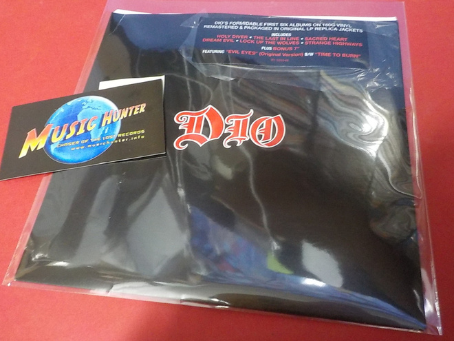 DIO - EVIL EYES / TIME TO BURN M-/M- 7'' SINGLE
