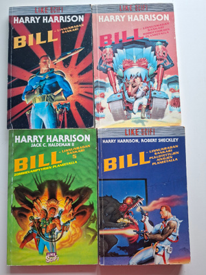 Harrison, Harry: Bill - Linnunradan sankari -paketti (4 kpl)