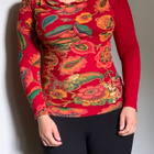 Desigual punainen trikoopaita S - pikkukuva 1
