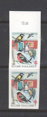 Tub joulumerkki 1984  hammastamaton pari (2)