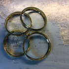 4kpl..7cm metalliranneketta - pikkukuva 2