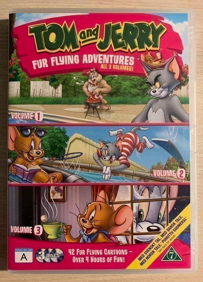 Tom & Jerry -kokoelma (3DVD) 42 tarinaa