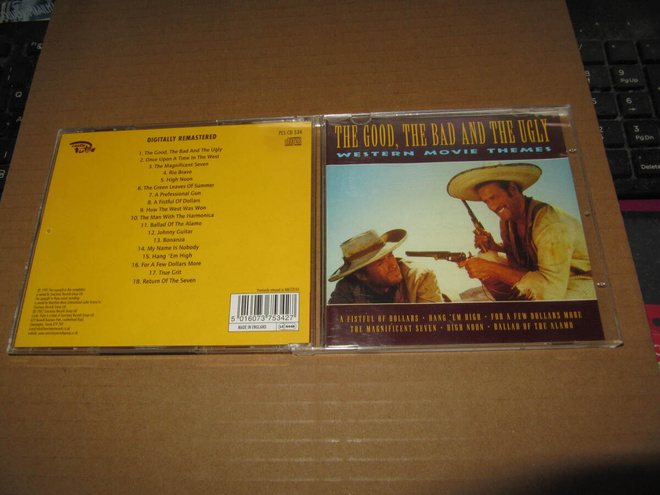 The Good,The Bad And Ugly CD Western Movie Themes