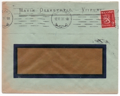 Firmakuori Viipuri Havin osakeyhtiö 1937