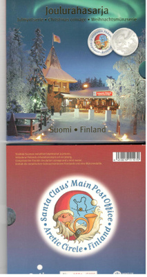 Joulurahasarja 1 snt- 2 € Suomi + poletti, Suomen rahapaja