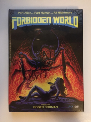 Forbidden World - Limited Mediabook (Blu-ray) (UUSI) UNCUT