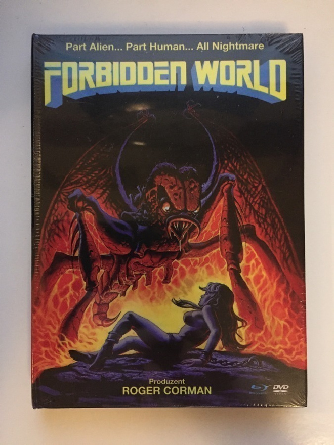 Forbidden World - Limited Mediabook (Blu-ray) (UUSI) UNCUT