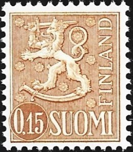 1963 M-63 Leijona 0,15 kelt type I paper xTe ** LaPe 562 I x