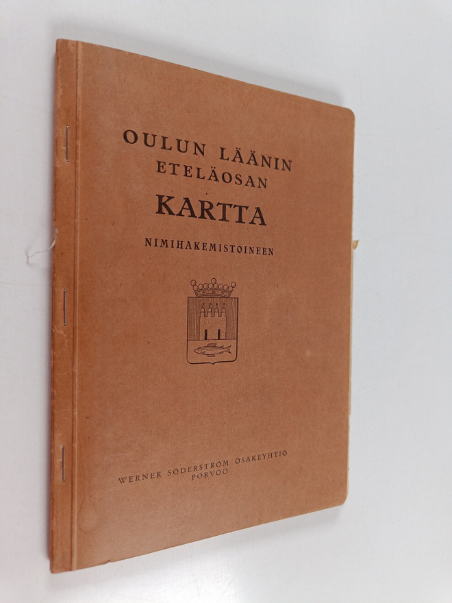 Oulun läänin eteläosan paikannimihakemisto