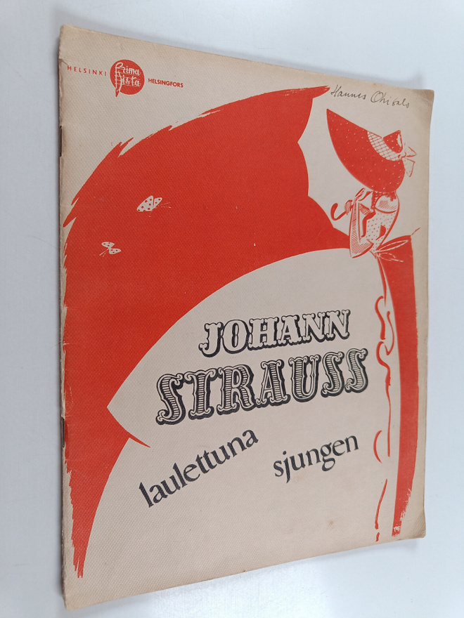 Johann Strauss : Sävelmiä laululle ja pianolle