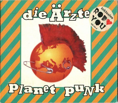 Die Ärzte - Planet Punk (CD) HYVÄ KUNTO!!
