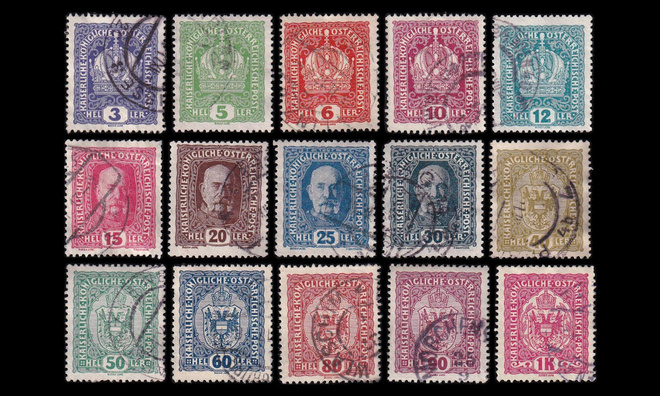 Itävalta 185-99 o Käyttösarja (1916)