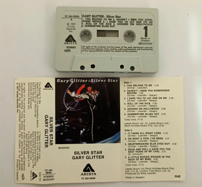 Gary Glitter – Silver Star C-kasetti