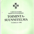 Reservin Aliupseerien Liitto, jäsentiedote ja 3 x toiminta. - pikkukuva 1