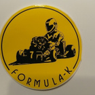 Formula K keltamusta tarra - pikkukuva 1