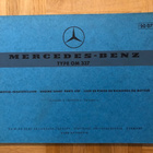 Varaosaluettelo Mercedes moottori OM 327 kuorma-auto 1967 - pikkukuva 1