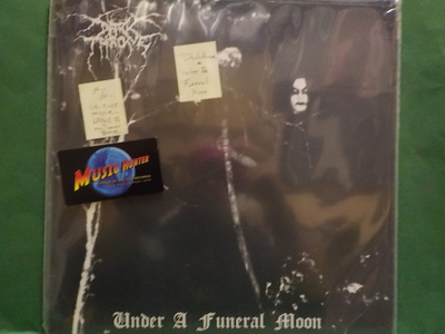 DARK THRONE - UNDER A FUNERAL MOON - UK 2002 M-/M- LP