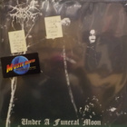 DARK THRONE - UNDER A FUNERAL MOON - UK 2002 M-/M- LP - pikkukuva 1