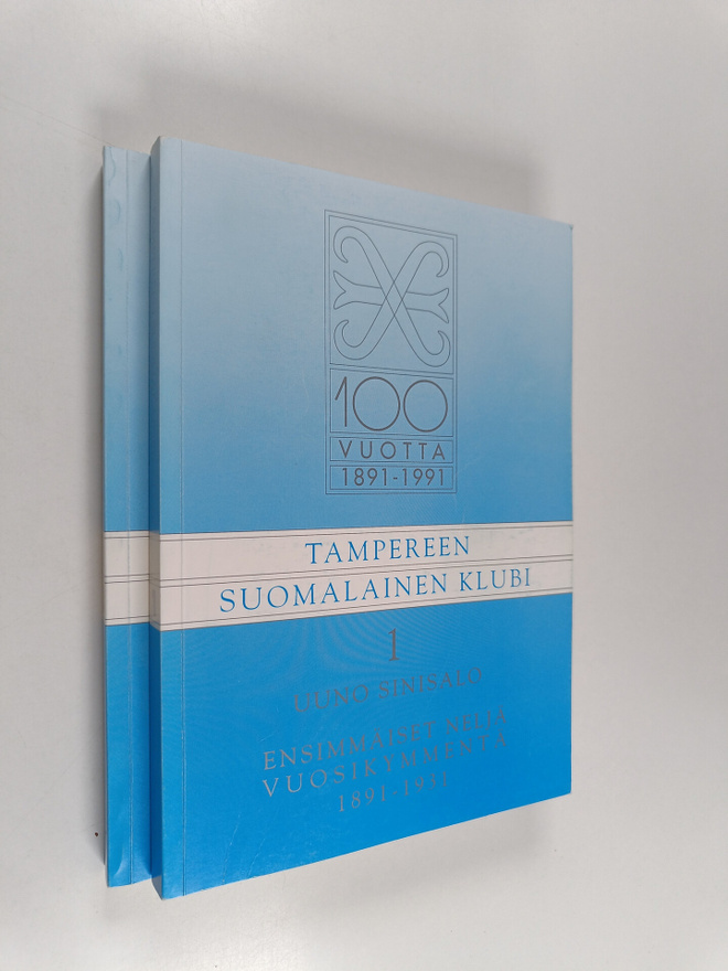 Tampereen suomalainen klubi 1-2 : 100 vuotta 1891-1991