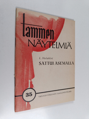 L. Valakivi : Sattui asemalla : yksinäytöksinen laulunäyt...