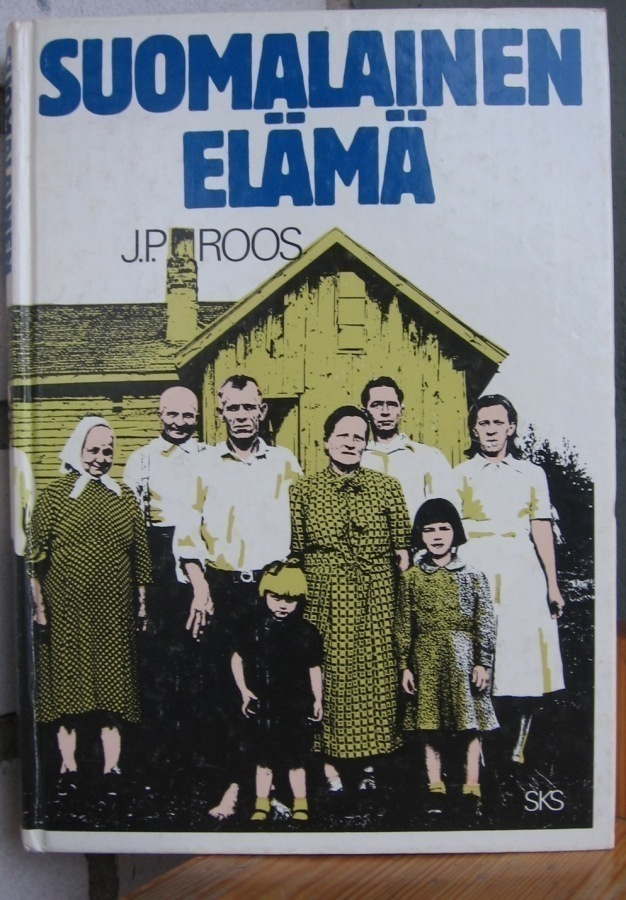 J. P. Roos: Suomalainen elämä, SKS 1987. 2p. 253 s.