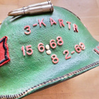 SA-Muistoesine Hupi-Kypärä Kangasmerkit Ruuvimerkit ym 1968 - pikkukuva 3