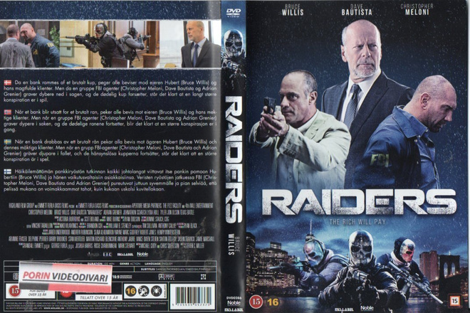 raiders	(12 173)	k	-FI-	DVD	nordic,		bruce willis	2016