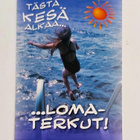 "Tästä kesä alkaa..."-KULKEMATON POSTIKORTTI - pikkukuva 1