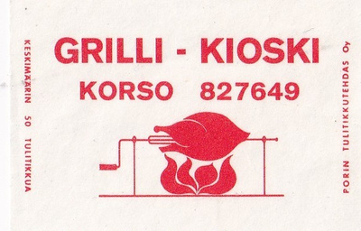 Korso, Grilli - Kioski  b502