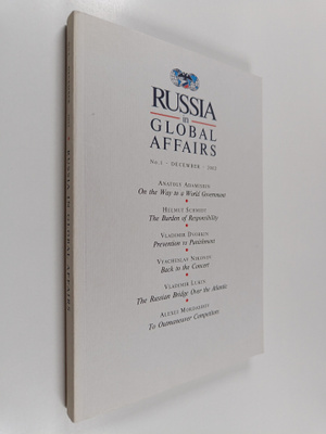 Sergei Karaganov : Russia in global affairs No. 1 Decembe...