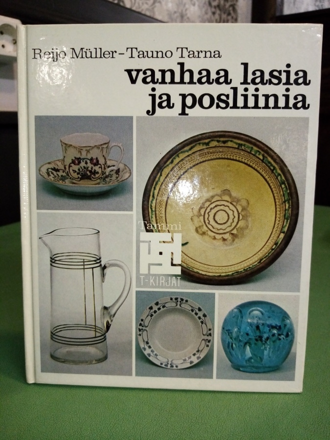 Muller - Tarna : Vanhaa lasia ja posliinia ( 1990 sidottu )