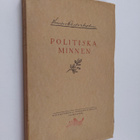 Theodor Cederholm : Politiska minnen - pikkukuva 1