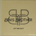 Ben's Brother • Let Me Out PROMO CD-Single - pikkukuva 1