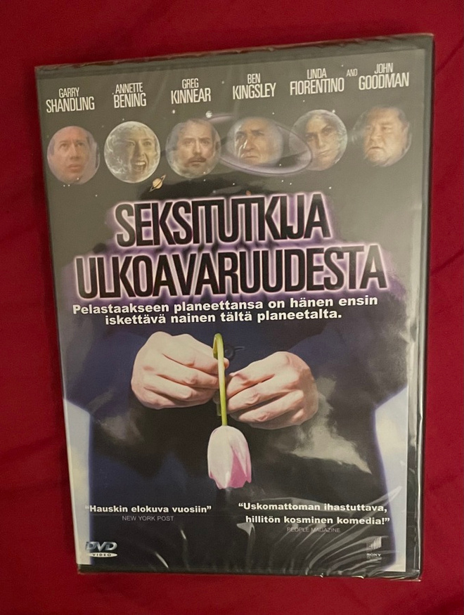 Seksitutkija Ulkoavaruudesta DVD