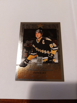 1995-96 Donruss Elite #66 Mario Lemieux
