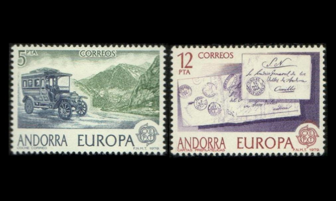 Andorra Sp 123-4 ** Europa (1979)