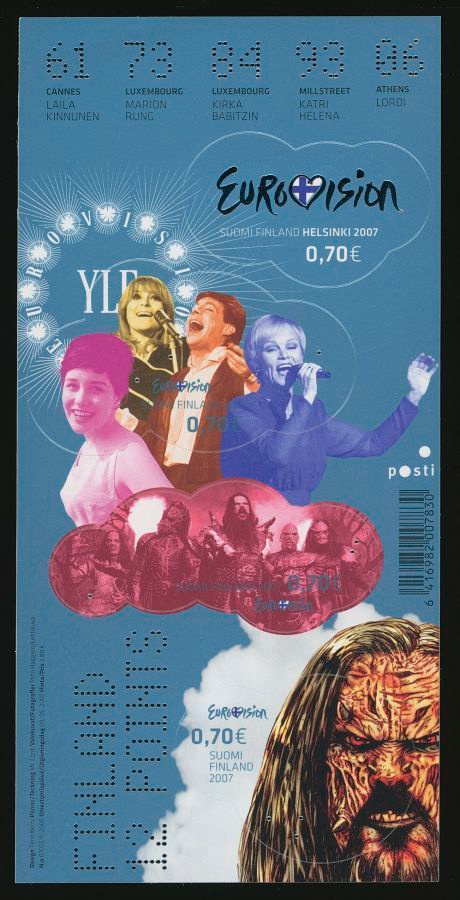 2007, Euroviisut, pienoisarkki BL45**