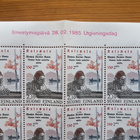 Kalevala 150v. Postimerkkiarkki 2,10 mk. 1984 - pikkukuva 2